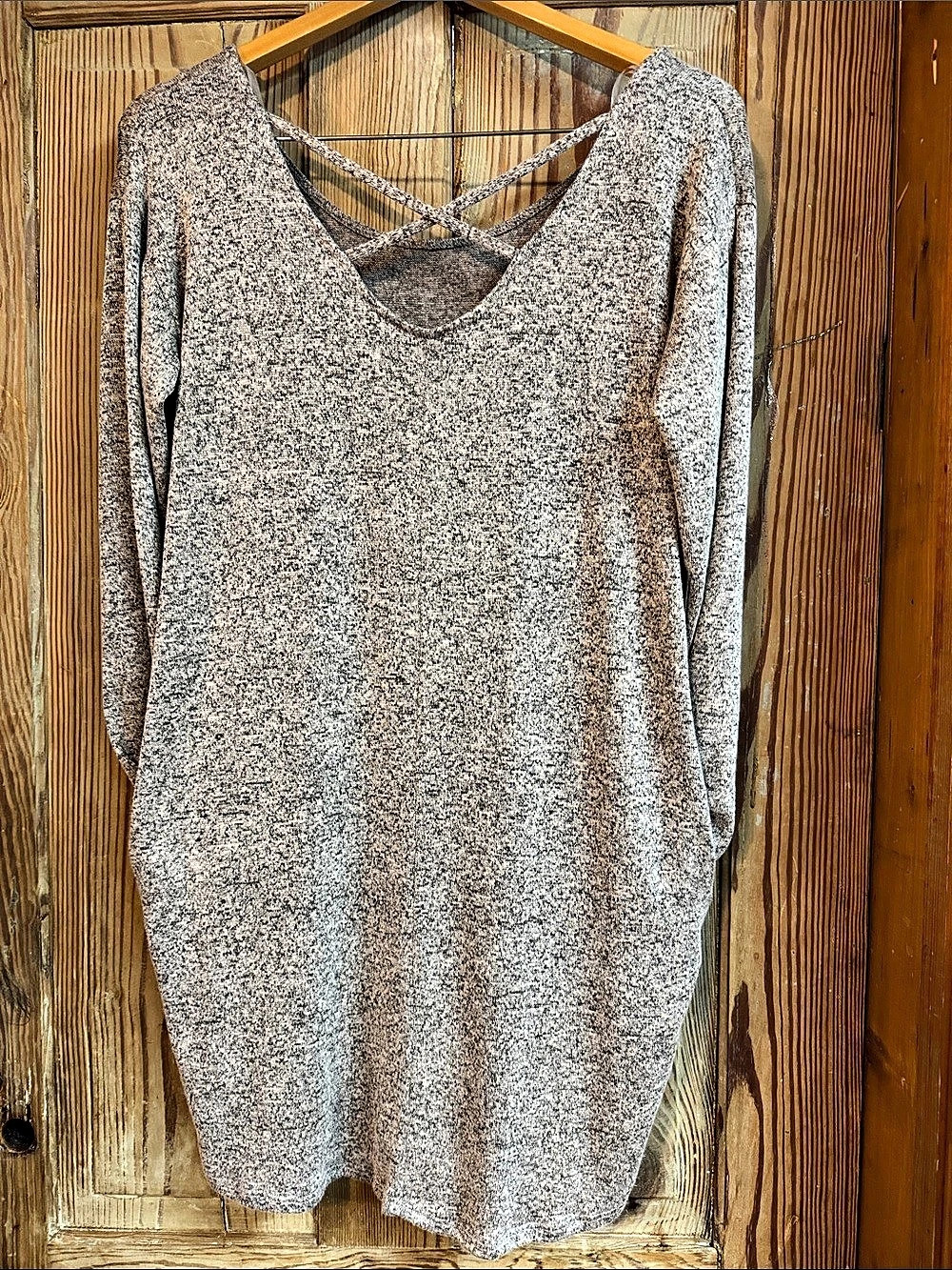 Sleep Till Noon Long Sleeve Mini Dress Size Small